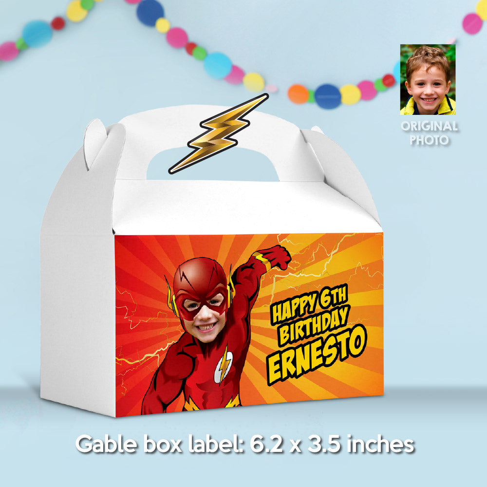 Custom Flash Party Favor Boxes, Flash candy box labels, Flash gift box party favor. 149GB
