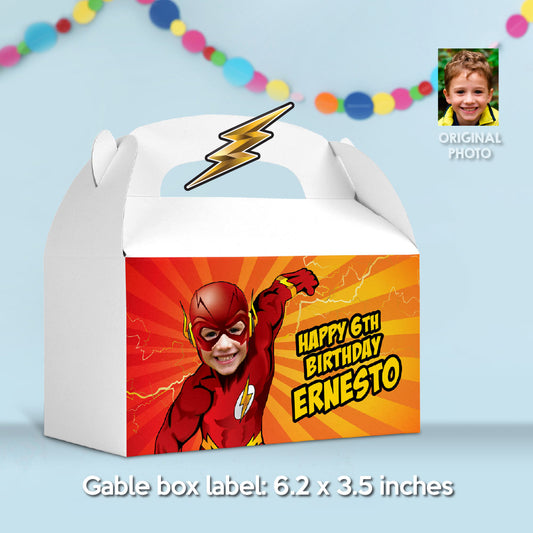 Custom Flash Party Favor Boxes, Flash candy box labels, Flash gift box party favor. 149GB