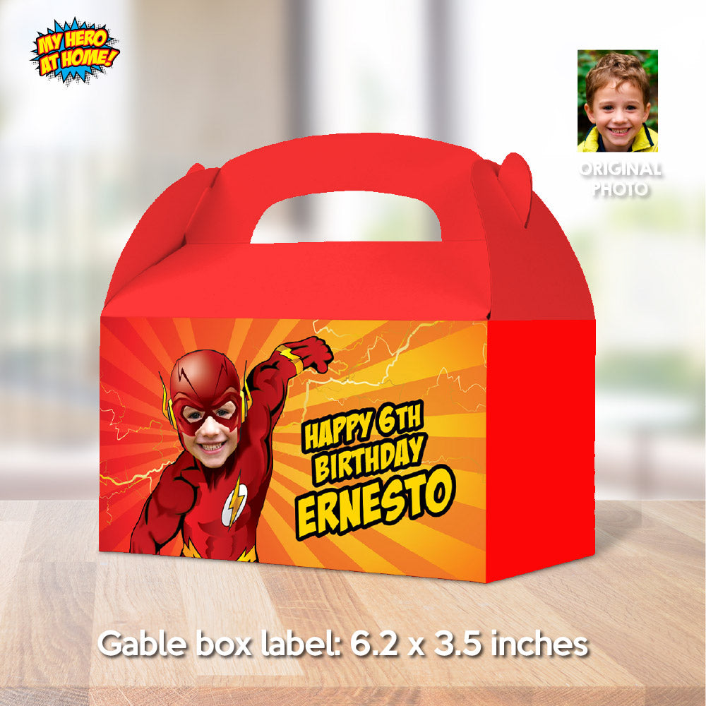 Custom Flash Party Favor Boxes, Flash candy box labels, Flash gift box party favor. 149GB