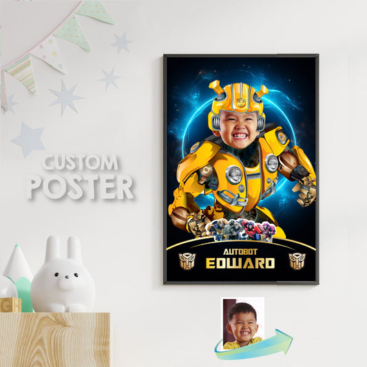 Bumblebee Print with photo, Bumblebee party Decor, Bumblebee room decor. 2036