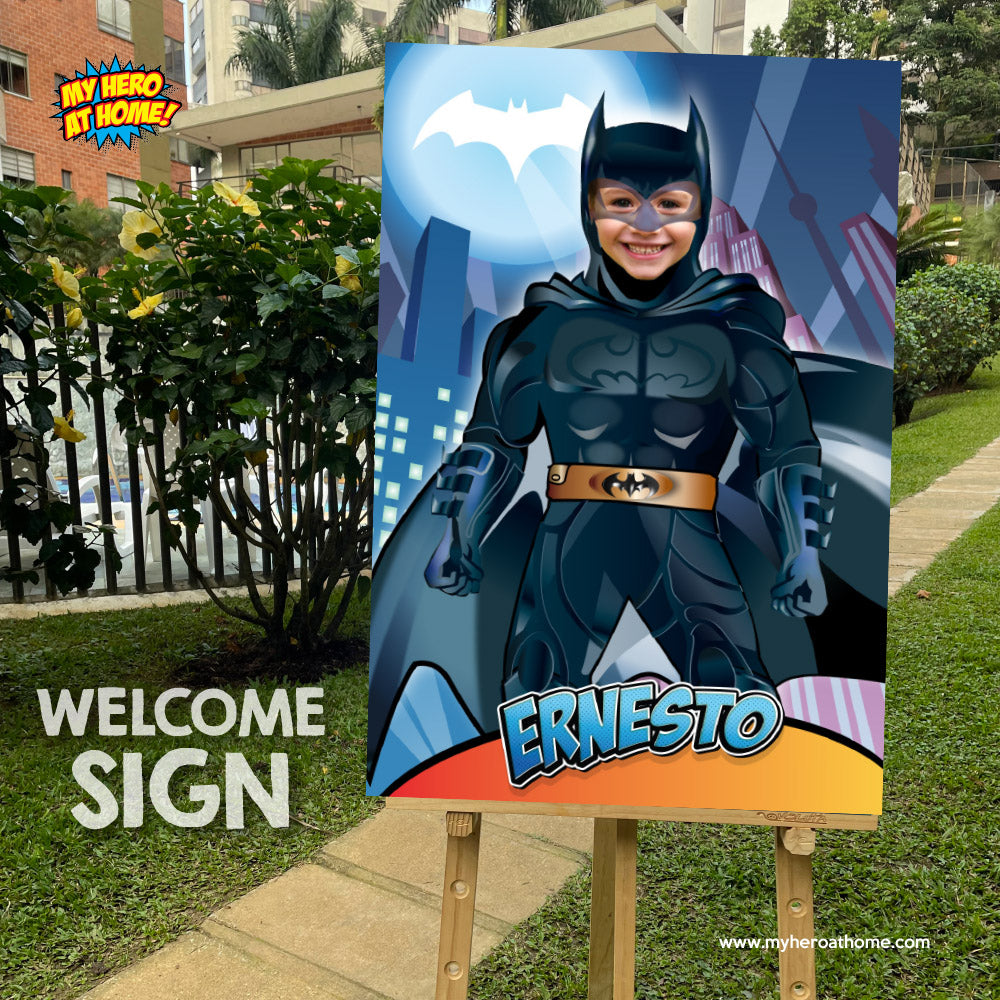 Custom Batman Gifts, Batman Room Decor, Batman Wall, Custom Batman Poster, Batman Decor. 215PG