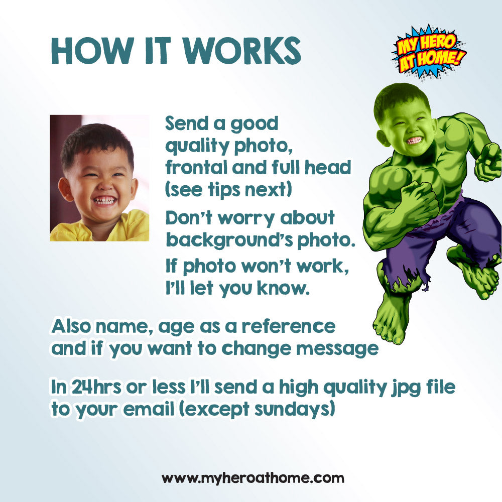 Custom Hulk Printable gift, Hulk Wall gift, Printable Hulk gift with photo, Hulk Print Gift 2181