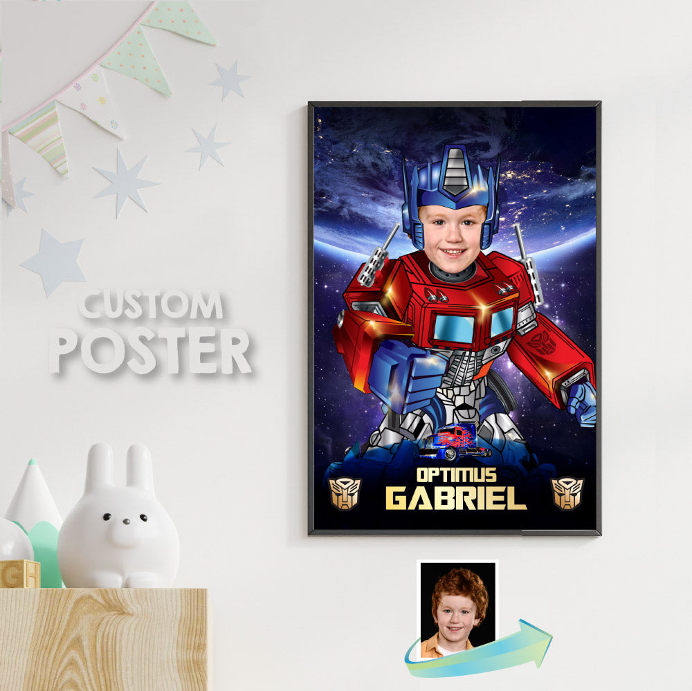 Optimus Prime Poster, Optimus Prime Decor, Optimus Prime backdrop, Optimus Prime party Decor, Optimus Prime photo poster. 484