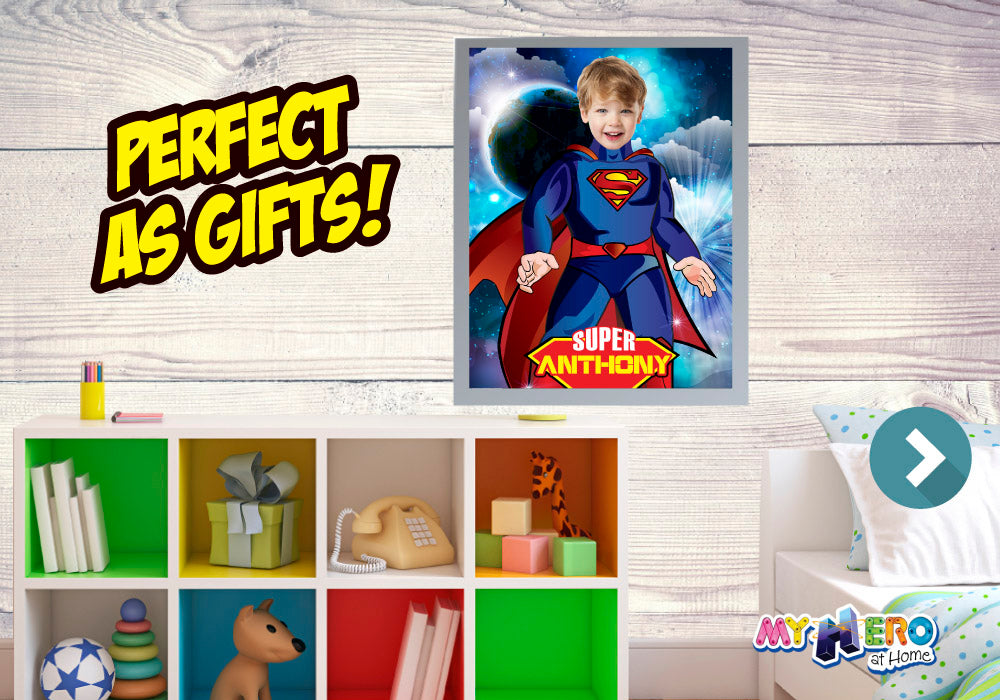 Superman photo Poster, Superman Decor, Superman Backdrop, Superman Gifts, Superman Party Decor, Superman Wall. 430