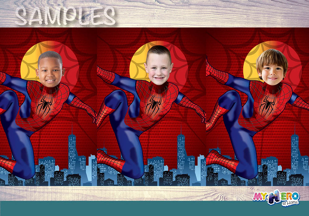 Spiderman Photo Poster, Custom Spiderman Gift, Custom Spiderman Decor. 595