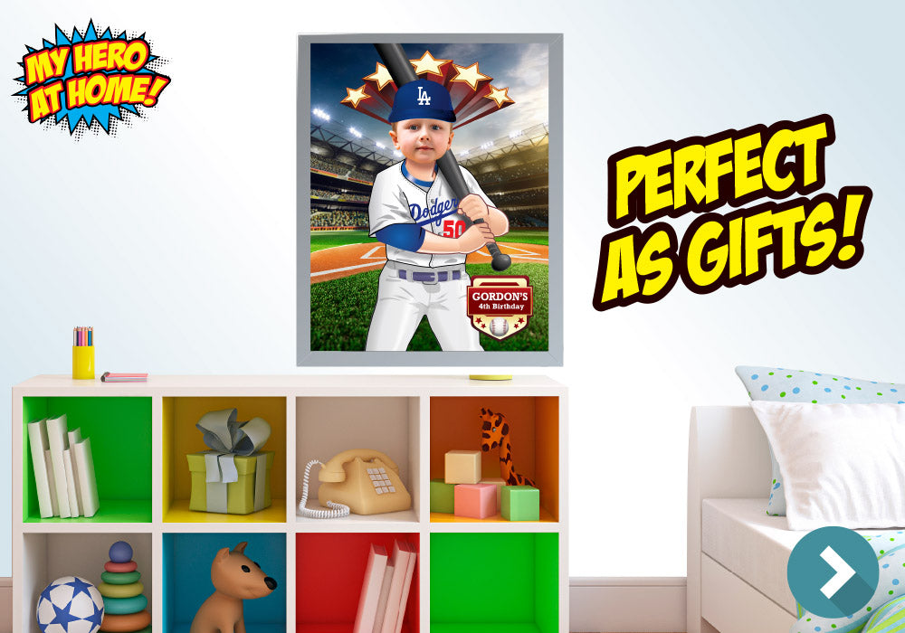 Baseball Poster with photo, Baseball Gifts, Baseball Room Decor, Baseball photo poster, Custom Baseball Poster, Baseball theme party. 610