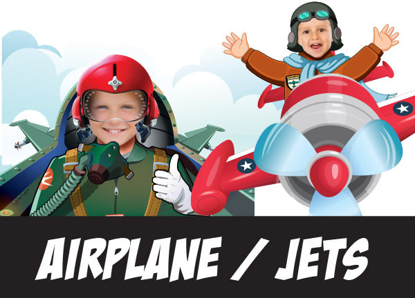 Vintage Airplane birthday ideas with photo, Jet Pilot themed birthday