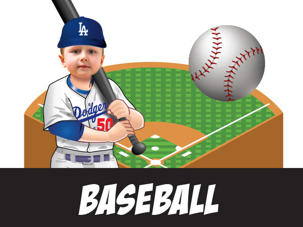 Baseball Invitations. Baseball photo invitations.