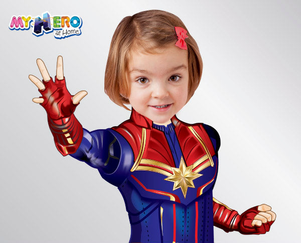 Captain Marvel Birthday Party Ideas with Your Girl as the Star.