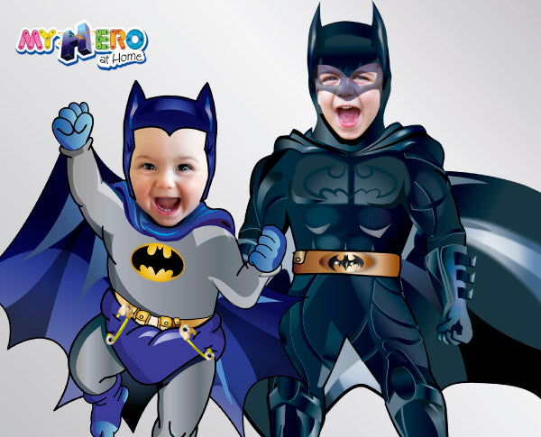 Batman Invitations. Custom Batman Party Invitations. Batman photo invitations.