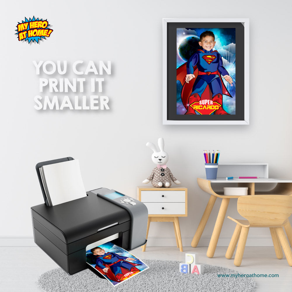Superman photo Poster, Superman Decor, Superman Backdrop, Superman Gifts, Superman Party Decor, Superman Wall. 430