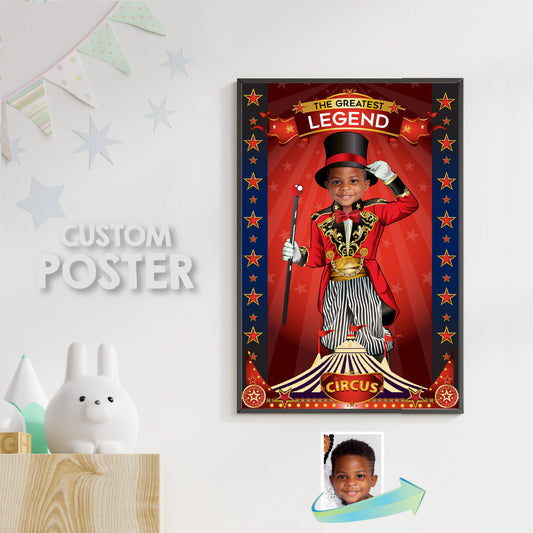 Circus Poster, Ringmaster Poster, Ringleader Poster, Circus Decoration, Circus Room Decor, Circus Gifts, Circus Party Decor. 508