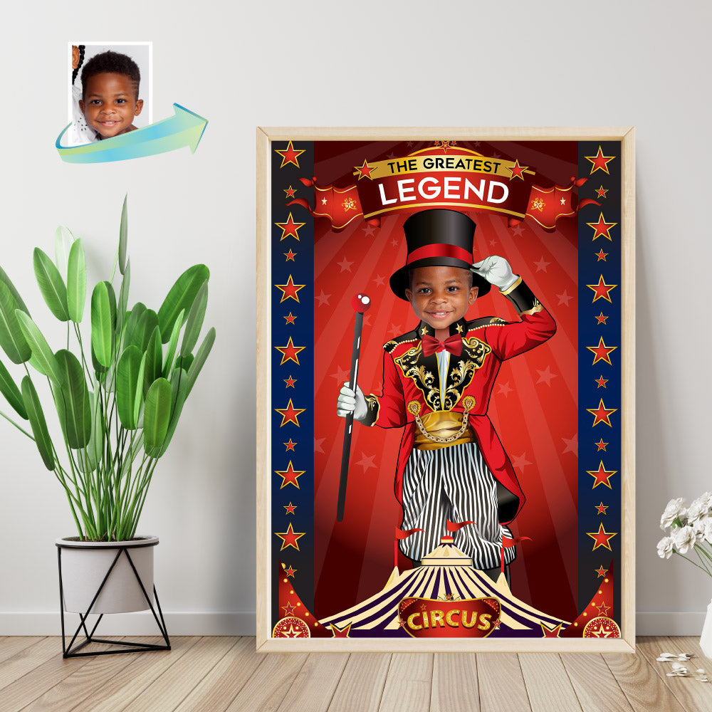 Circus Poster, Ringmaster Poster, Ringleader Poster, Circus Decoration, Circus Room Decor, Circus Gifts, Circus Party Decor. 508