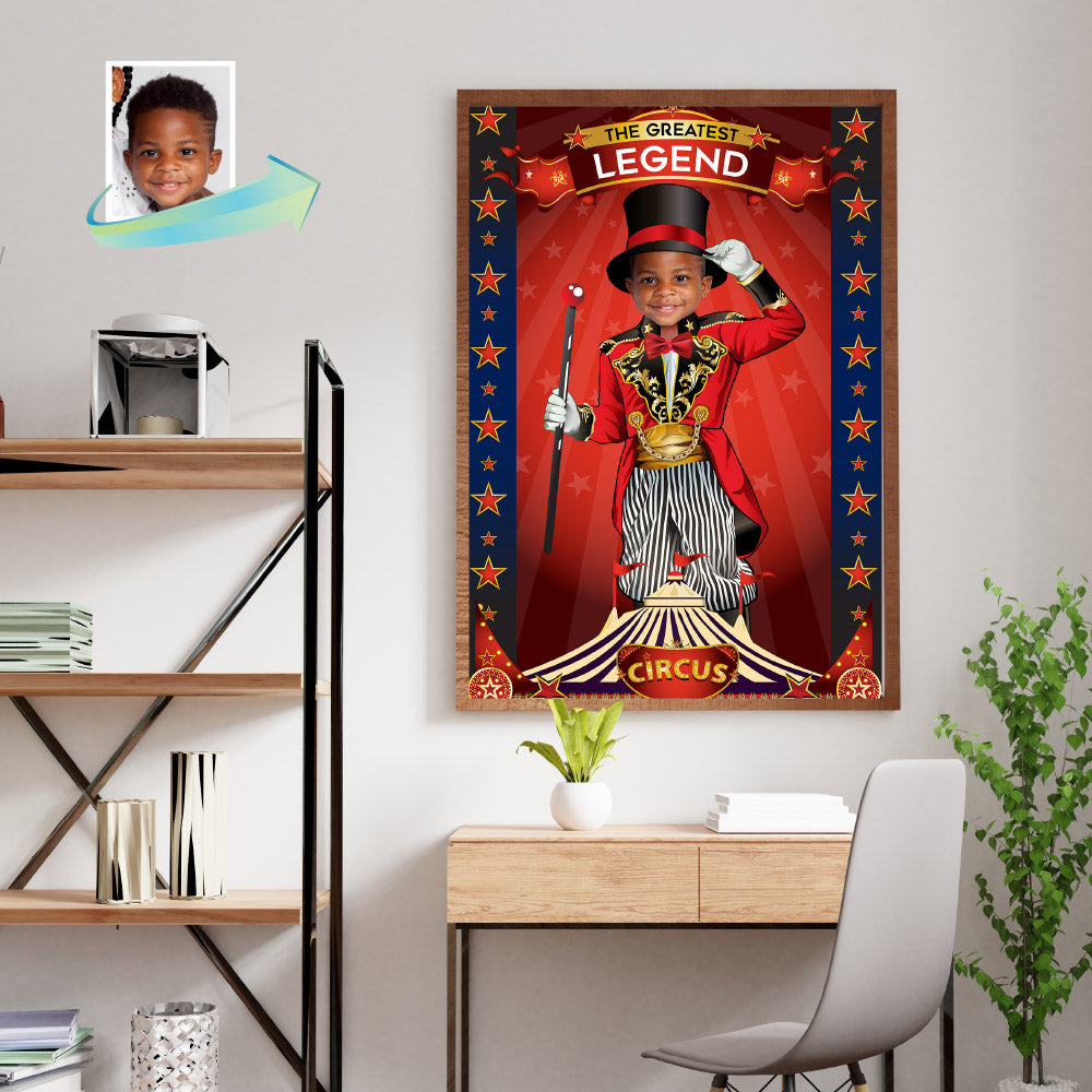 Circus Poster, Ringmaster Poster, Ringleader Poster, Circus Decoration, Circus Room Decor, Circus Gifts, Circus Party Decor. 508