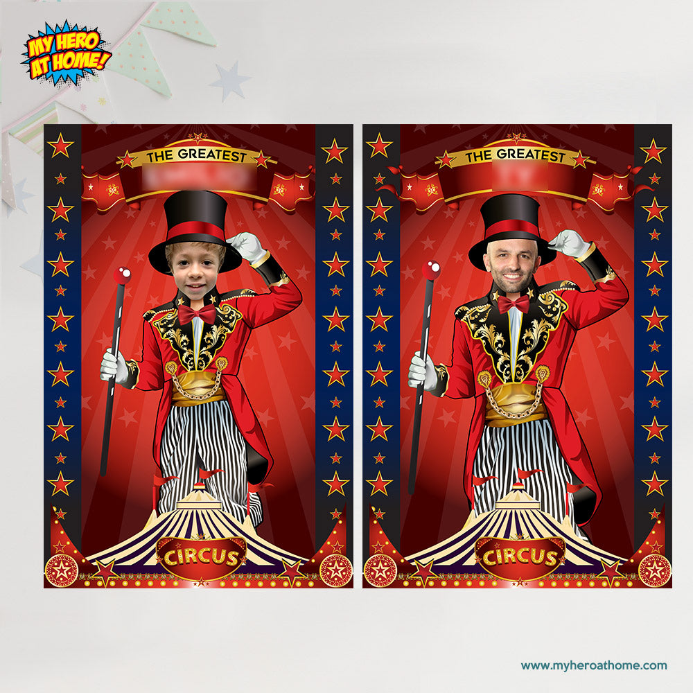 Circus Poster, Ringmaster Poster, Ringleader Poster, Circus Decoration, Circus Room Decor, Circus Gifts, Circus Party Decor. 508