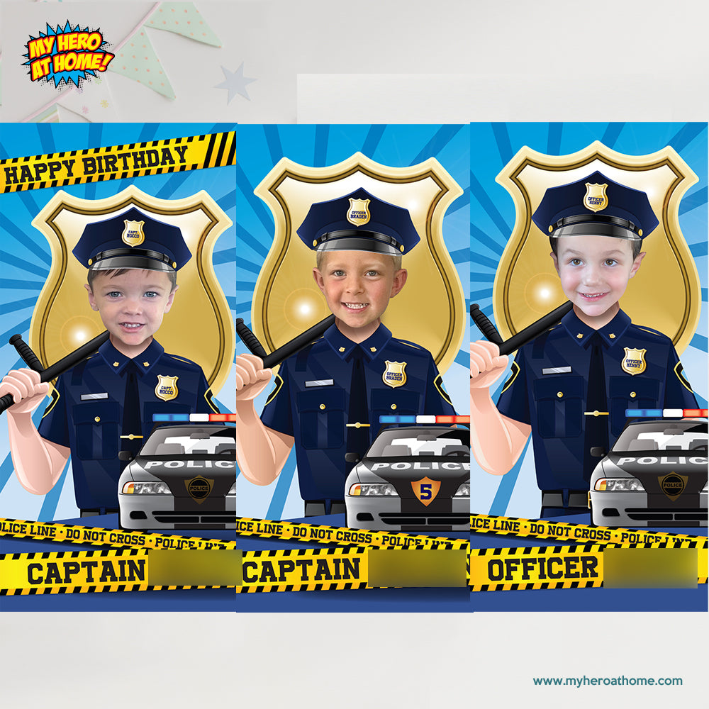 Police Poster, Police Decoration, Police Room Decor, Police Gifts, Police Party Decor, Police Wall, Police party, Policeman poster. 573