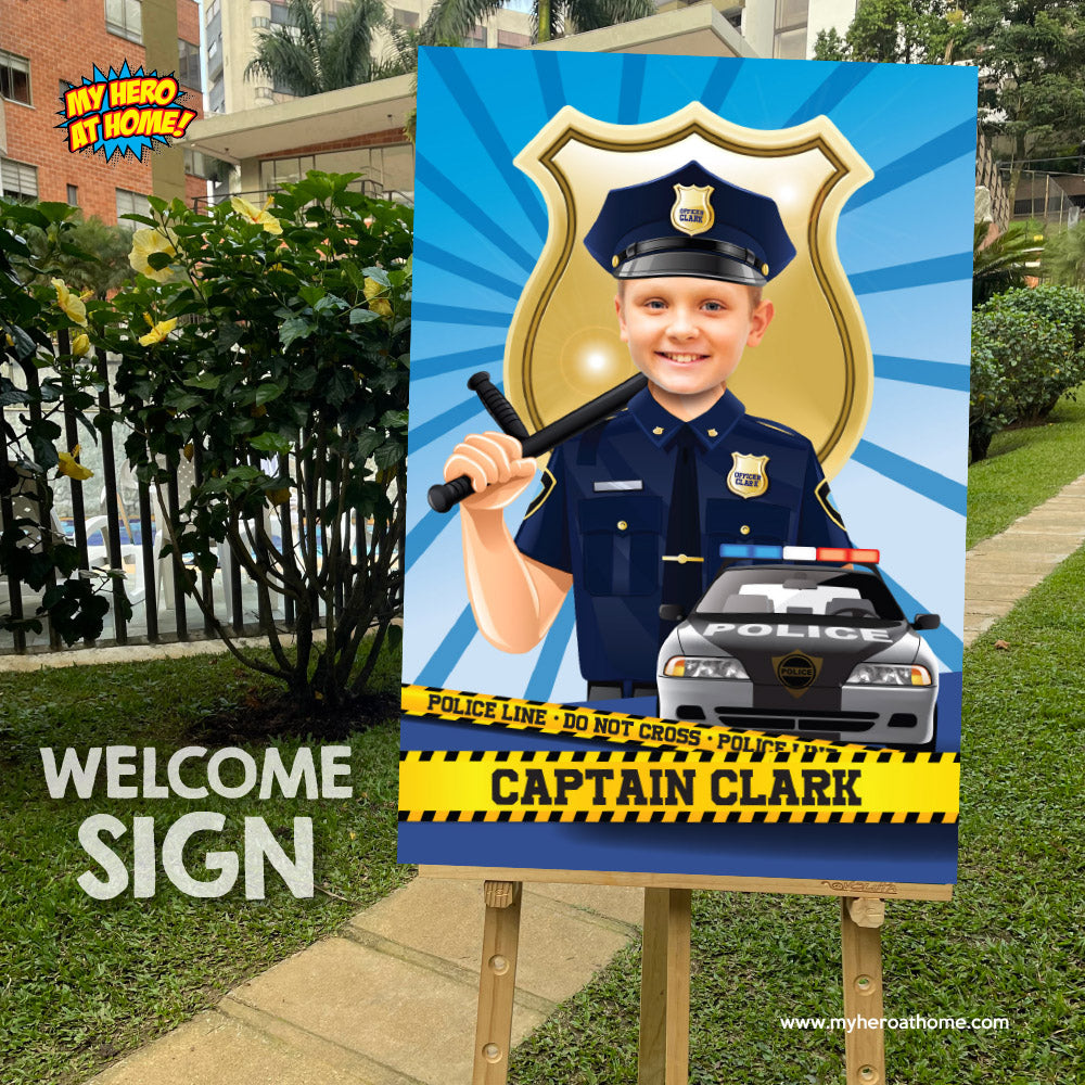 Police Poster, Police Decoration, Police Room Decor, Police Gifts, Police Party Decor, Police Wall, Police party, Policeman poster. 573