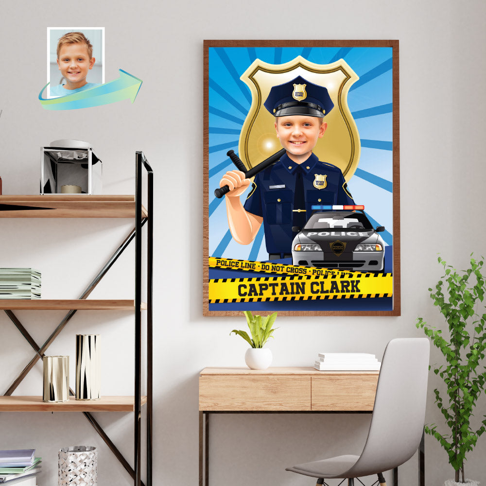 Police Poster, Police Decoration, Police Room Decor, Police Gifts, Police Party Decor, Police Wall, Police party, Policeman poster. 573