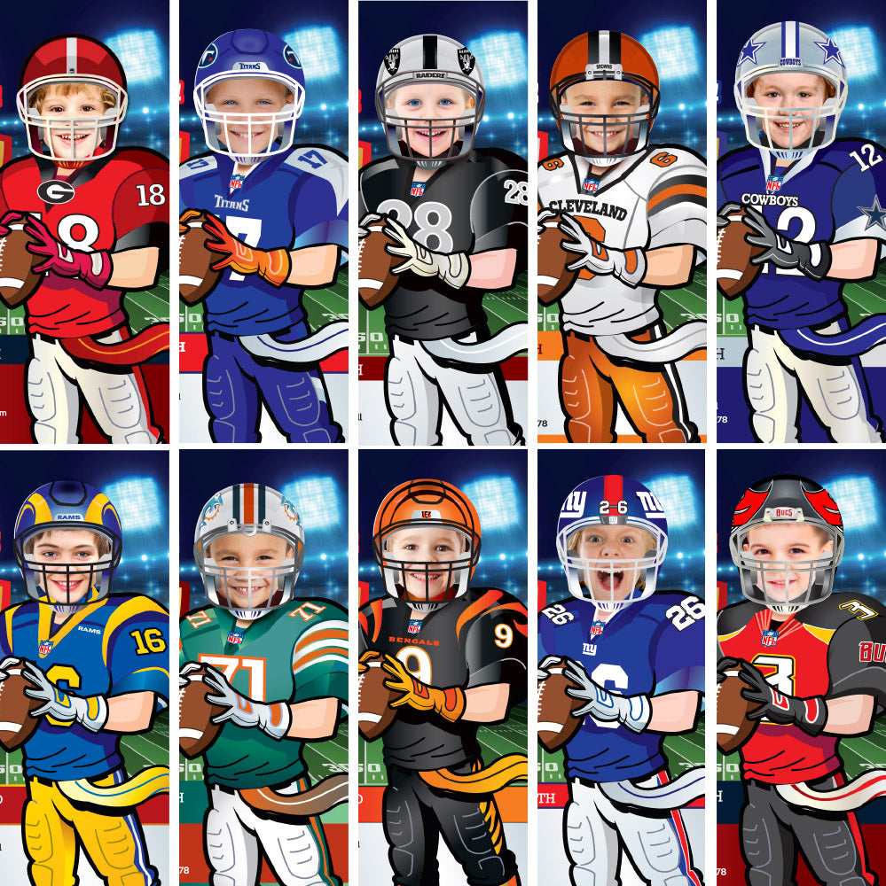 Custom Miami Dolphins Gifts with kid as his favorite player, Printable Miami Dolphins decor. 2154GF