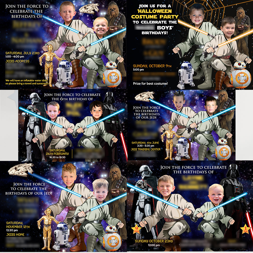 Personalized Star Wars Print Gift Featuring Child as the Master Jedi. 497B