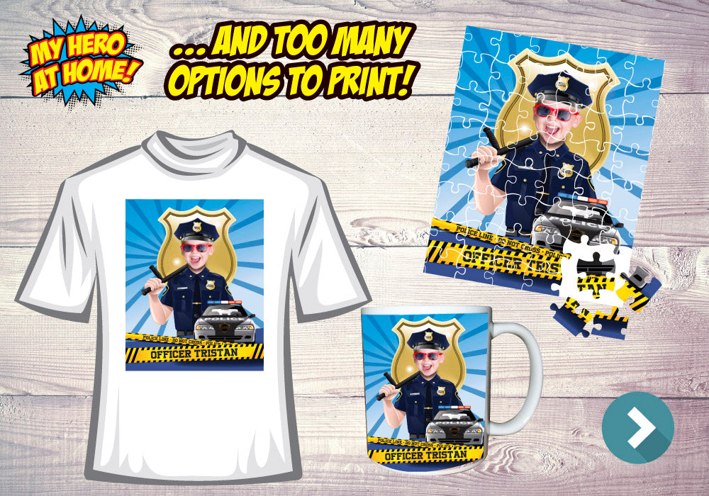 Police Poster, Police Decoration, Police Room Decor, Police Gifts, Police Party Decor, Police Wall, Police party, Policeman poster. 573